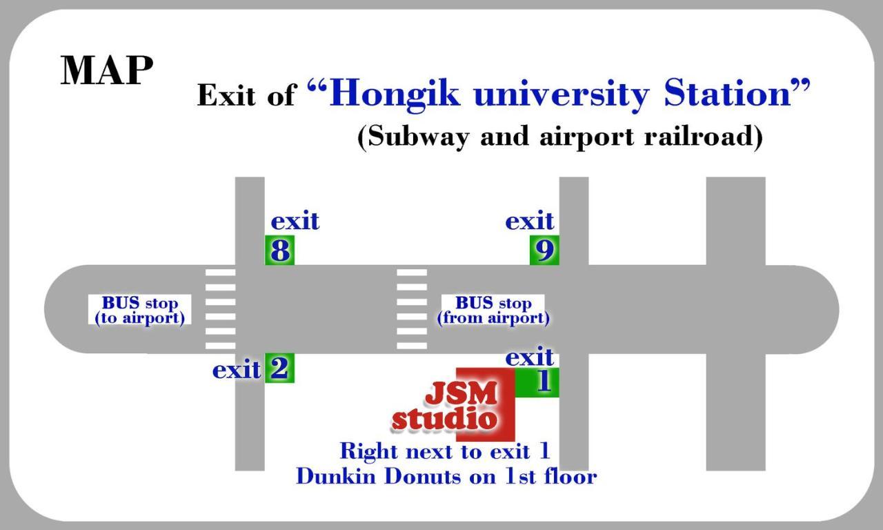 Jsm Studio Hongdae Σεούλ Εξωτερικό φωτογραφία